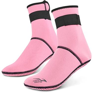 Imagem de Wemay Meias de mergulho 3mm Neoprene Beach Water Meias Térmicas Wetsuit Boots Meias de mergulho antiderrapantes para Rafting Snorkeling Vela Natação