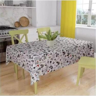 Imagem de Toalha de mesa retangular 4 cadeiras 1,40 x 1.00 - KAISA CONFECÇÕES, G