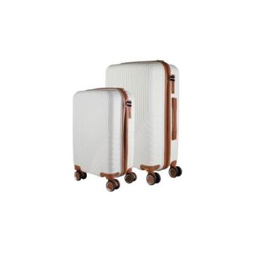 Imagem de Cj Malas Polipropileno 2 Peças P e M com Rodas 360 - AeroMalas França,