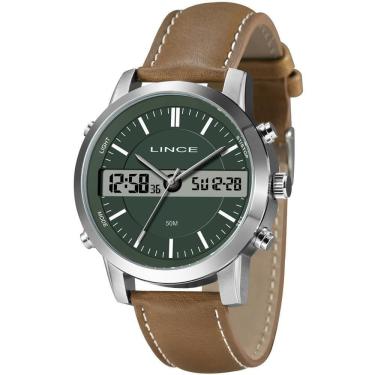 Imagem de Relógio Lince Masculino Ref: Mac4763l46 E1nx Anadigi Prateado