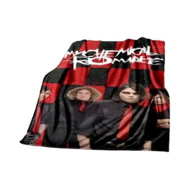 Imagem de Cobertor Infantil Com Estampa Do Banda My Chemical Romance Para Quarto