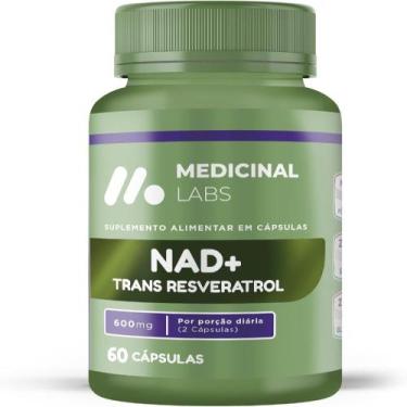 Imagem de Nad trans resveratrol 600mg 60 capsulas medicinal labs