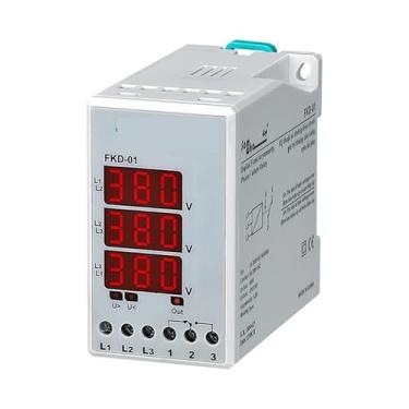 Imagem de FKD-01 3 * 380 VAC Relé de proteção digital de subtensão assimetria de fase fixa