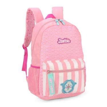 Imagem de Mochila De Costas Filme Barbie Juvenil Escolar Meninas, Rosa