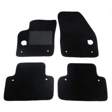 Imagem de Tapete Automotivo C30 2008 Carpete Luxo 4 Peças - Preto