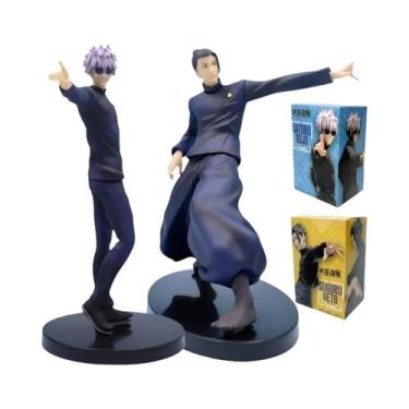 Imagem de Figura De Ação Anime JJK Geto Suguru Fushiguro Toji Gojo Satou Em Pose