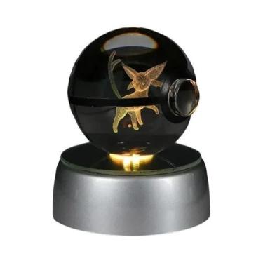 Imagem de Base De Luz LED Para Figuras De Bola De Cristal 3D Pokémon: Butterfree