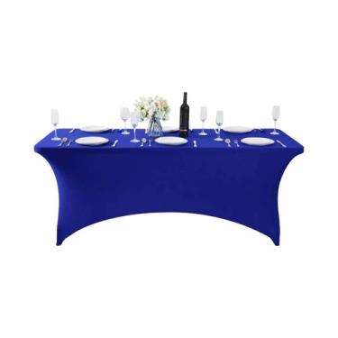 Imagem de Toalha De Mesa Elástica De Spandex 6FT 4FT Universal Ajustável Para Fe