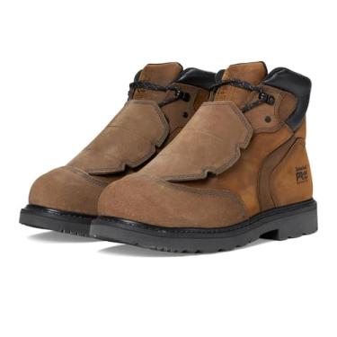 Imagem de Timberland PRO Bota de trabalho masculina Ambridge EMG 15 cm bico composto, Marrom, 10 Wide