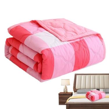 Imagem de Cobertor fresco para dormir, cobertor refrescante de cama para sofá, edredom frio para clima quente, material de cama adequado para a pele para apartamento, casa, escola, hotel