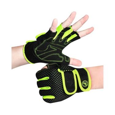 Imagem de Luvas De Academia Unissex Com Almofadas SBR De 3MM, Luvas De Fitness P