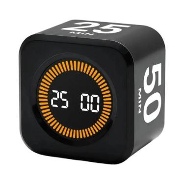 Imagem de Cubo Mini Com Sensor De Gravidade Para Crianças, Cronômetro Visual Dig