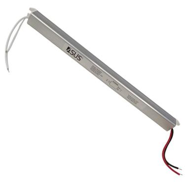 Imagem de Fonte Slim 48w 12v 4a Drive Bivolt Perfil Fita Led Multiuso Luminaria Lustre Luzes