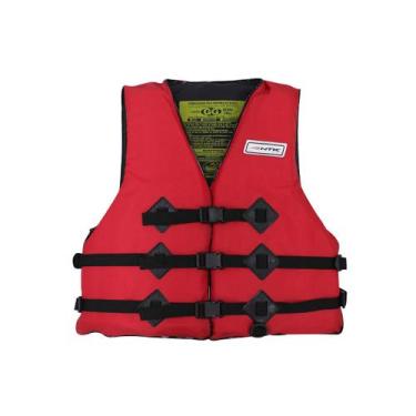 Imagem de Colete salva-vidas Atlântico NTK Homologado pela Marinha Vermelho, até