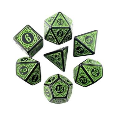 Imagem de Conjunto De Dados DND De Plástico De Alta Qualidade Com Padrões Únicos