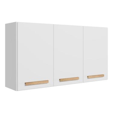 Imagem de Armário Aéreo Suspenso Nicho Multiuso 120 Com 3 Portas Intenza Cozinha