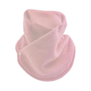 Imagem de Cachecol Feminino De Inverno Quente Em Lã De Cordeiro, Gola Protetora 