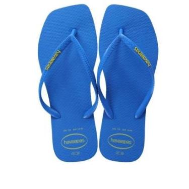 Imagem de Chinelo Feminino Havaianas Popup Fc Azul-Feminino