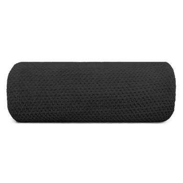 Imagem de Manta Microfibra Flannel Pollo Appel Preto - Casal