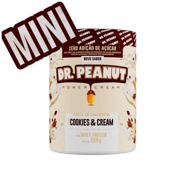 Imagem de Pasta De Amendoim Mini 250g Dr Peanut sabor Cookies & Cream-Unissex