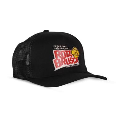 Imagem de Boné Rota Brusca Aba Curva C/ Ajuste Trilha Motocross