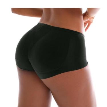 Imagem de Calcinha Bumbum Enchimento Empina Aumenta Modela Zee Rucci, G, Preto