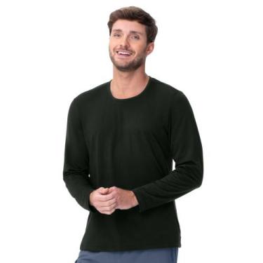 Imagem de Camiseta Térmica Masculina Preta Zee Rucci, P