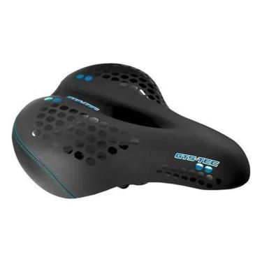 Imagem de Selim Super Confort Vazado Com Led Vermelho Traseiro-Unissex