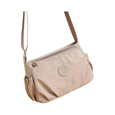 Imagem de Bolsa De Ombro Casual Leve Para Mulheres, Cor Sólida, Versátil, Pequen