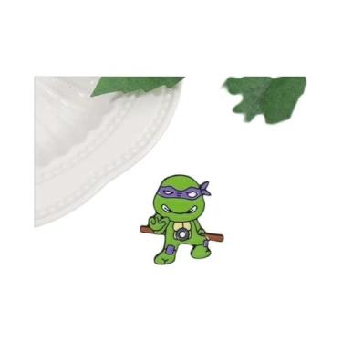 Imagem de Pin De Esmalte Tartarugas Ninja Personalizado Engraçado De Animal Para