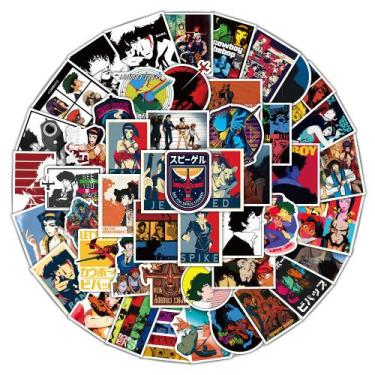 Imagem de Adesivos Bountys Hunters Anime em vinil impermeável 100 unidades - yiw