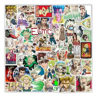Imagem de Pacote de adesivos Stones Ages Anime 50 unidades Decorative Cartoon St