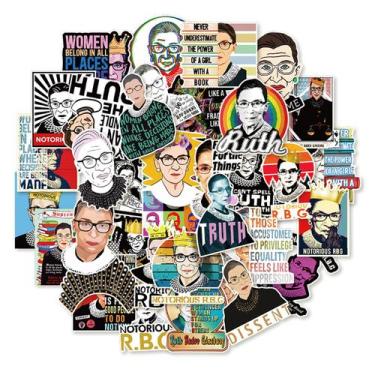 Imagem de Adesivos de vinil impermeável Ginsburgs, anime, 50 unidades/lote, 5-7 