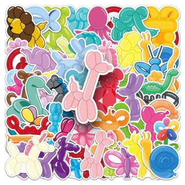 Imagem de Adesivos Balloon Doll Waterproof Graffiti 50 unidades/lote - yiweisai