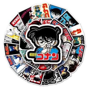 Imagem de Adesivos de vinil impermeável Detectives Conans Anime 50 unidades - yi
