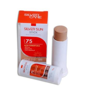 Imagem de Protetor Solar Stick FPS 75 Silver Sun Medio 2.0 14g - Silver Care