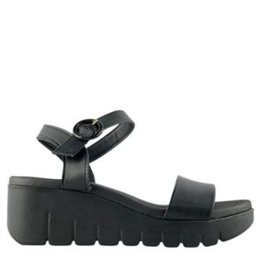 Imagem de Sandália Moleca Feminina Plataforma Com Fivela-Feminino