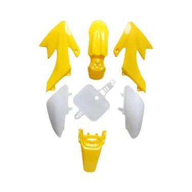 Imagem de Kit De Carenagem Para Moto Honda XR50 CRF50, Para-lama De Plástico E C