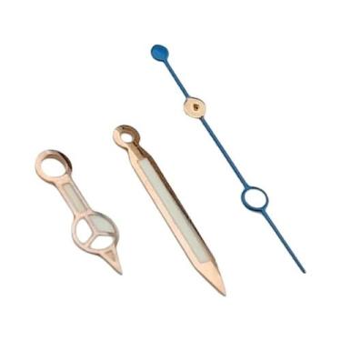 Imagem de Ponteiros De Relógio Luminosos Verdes Para Movimento Automático NH35 N