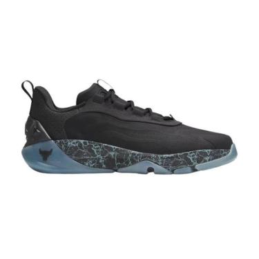 Imagem de Tenis Under Armour Project Rock 8 V BKSEBK Preto/Azul-Masculino
