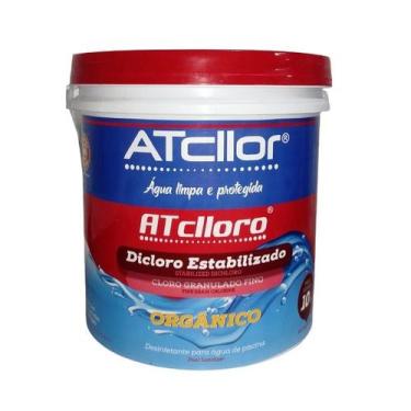 Imagem de Cloro Para Piscina Atcllor Organico 10Kg Dicloro