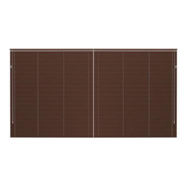 Imagem de Persiana Horizontal Alumínio Kit Larg 2,20X2,30 Alt Bronze - Crisdan P