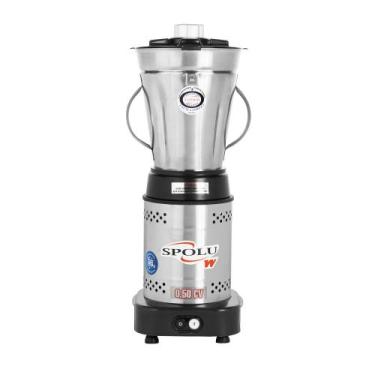 Imagem de Liquidificador Industrial Baixa Rotação Spolu Inox 4 Litros SPL-049W