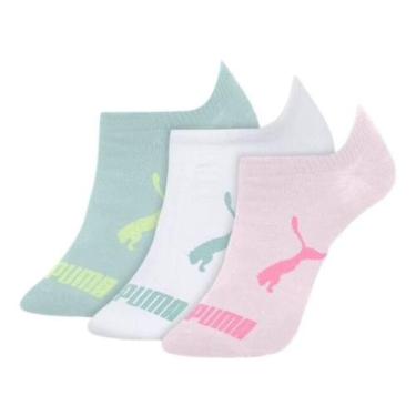 Imagem de Kit Com 12 Pares De Meias Infantil Kids Modelo Sapatilha Em Algodão Co