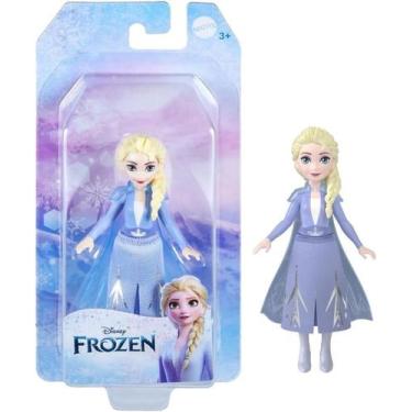 Imagem de Boneca Disney Princesa Frozen Elsa Mini Mattel - HPL56