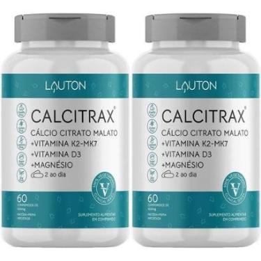 Imagem de Kit 2X Calcitrax - 60 Comprimidos - Lauton Nutrition-Masculino