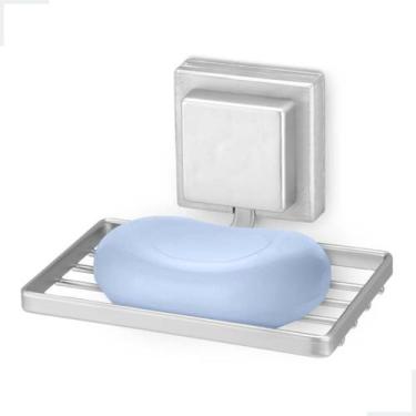 Imagem de Porta Saboneteira Banheiro Suporte Parede Banheiro Lavabo Porta Sabone