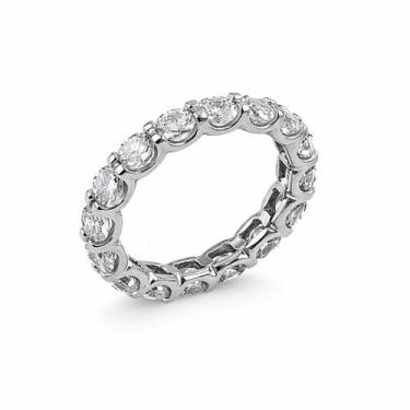 Imagem de Anel em Ouro 18k Branco com Diamantes de 16 Pontos - Design Exclusivo 