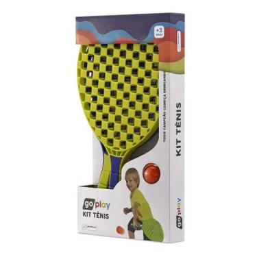 Imagem de Go Play Kit Tênis com 2 Raquetes e Bolinha Multikids - BR949, UNICO, C