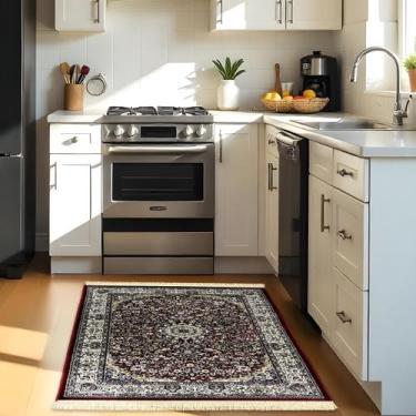 Imagem de 1 Tapete Cozinha Belga Grande Passadeira Es Cl 100 x 140 D01 - IDEALIZ